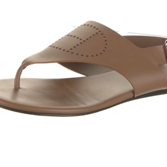 Hermes ‘Kola’ Slingback Sandals, Size 8.size 38. - Picture 4 of 5
